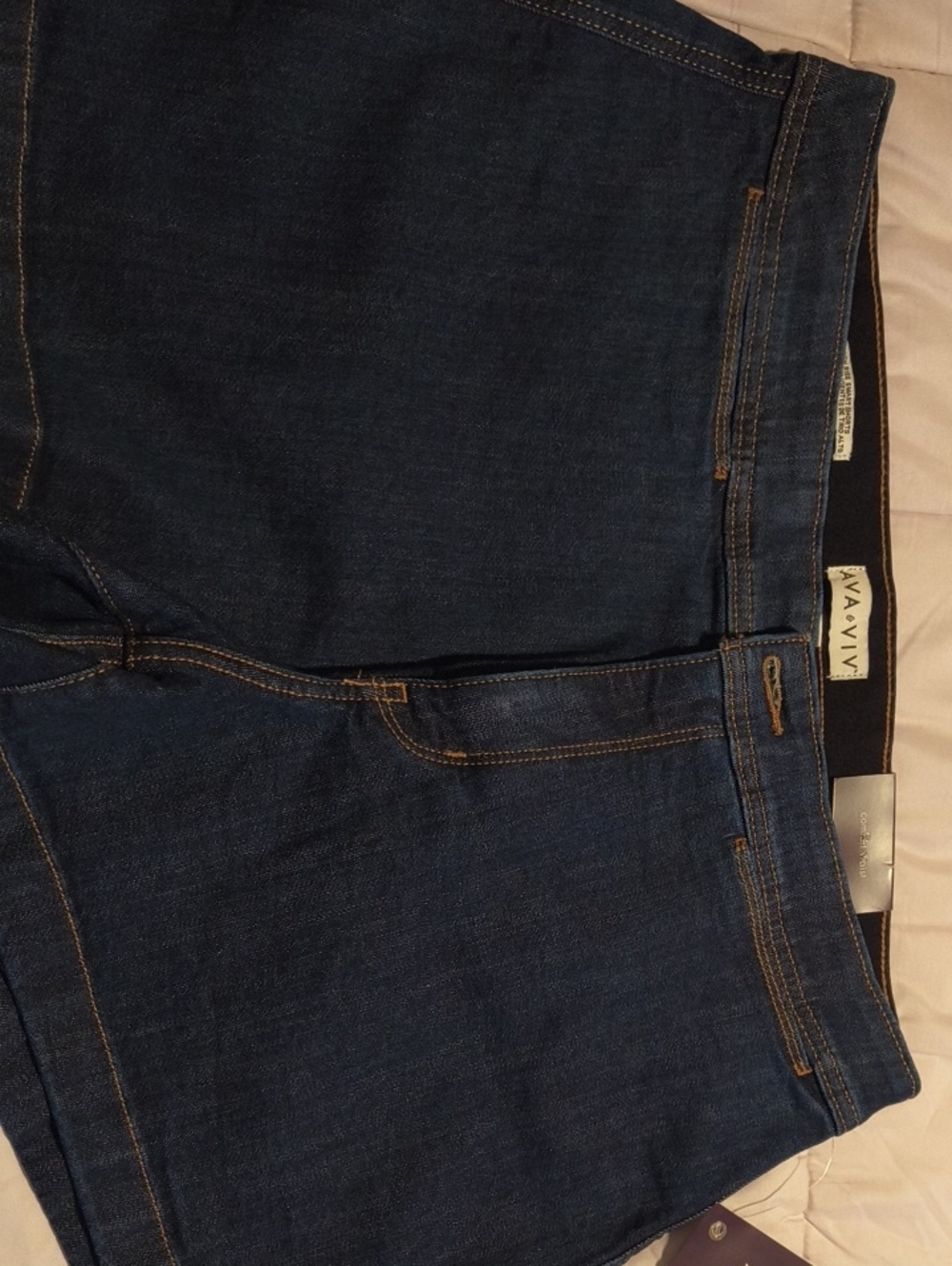 Ava & Viv Dark Indigo Denim Shorts